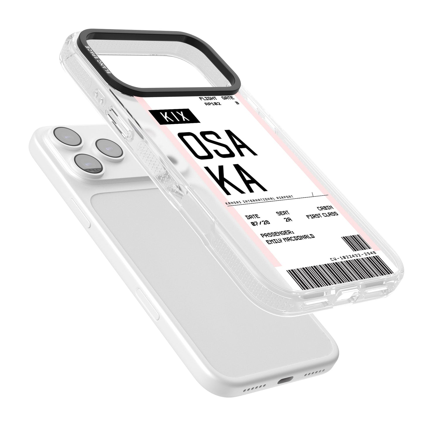 Personalised Osaka Boarding Pass