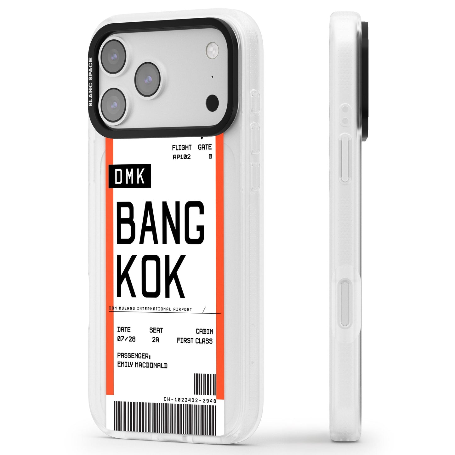 Personalised Bangkok Boarding Pass
