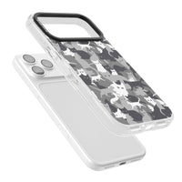 Dunkelgraue Katzentarnung