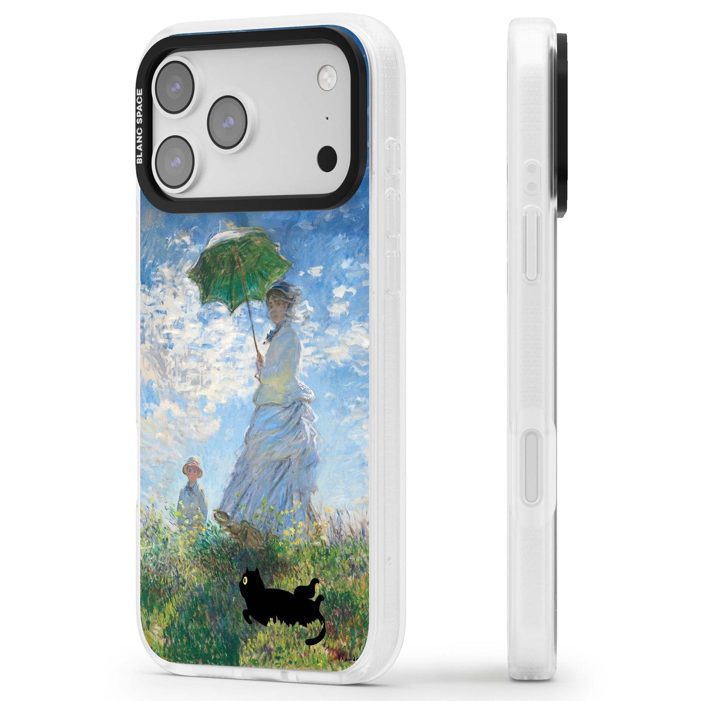 Cat with Monet's Parasol Lady