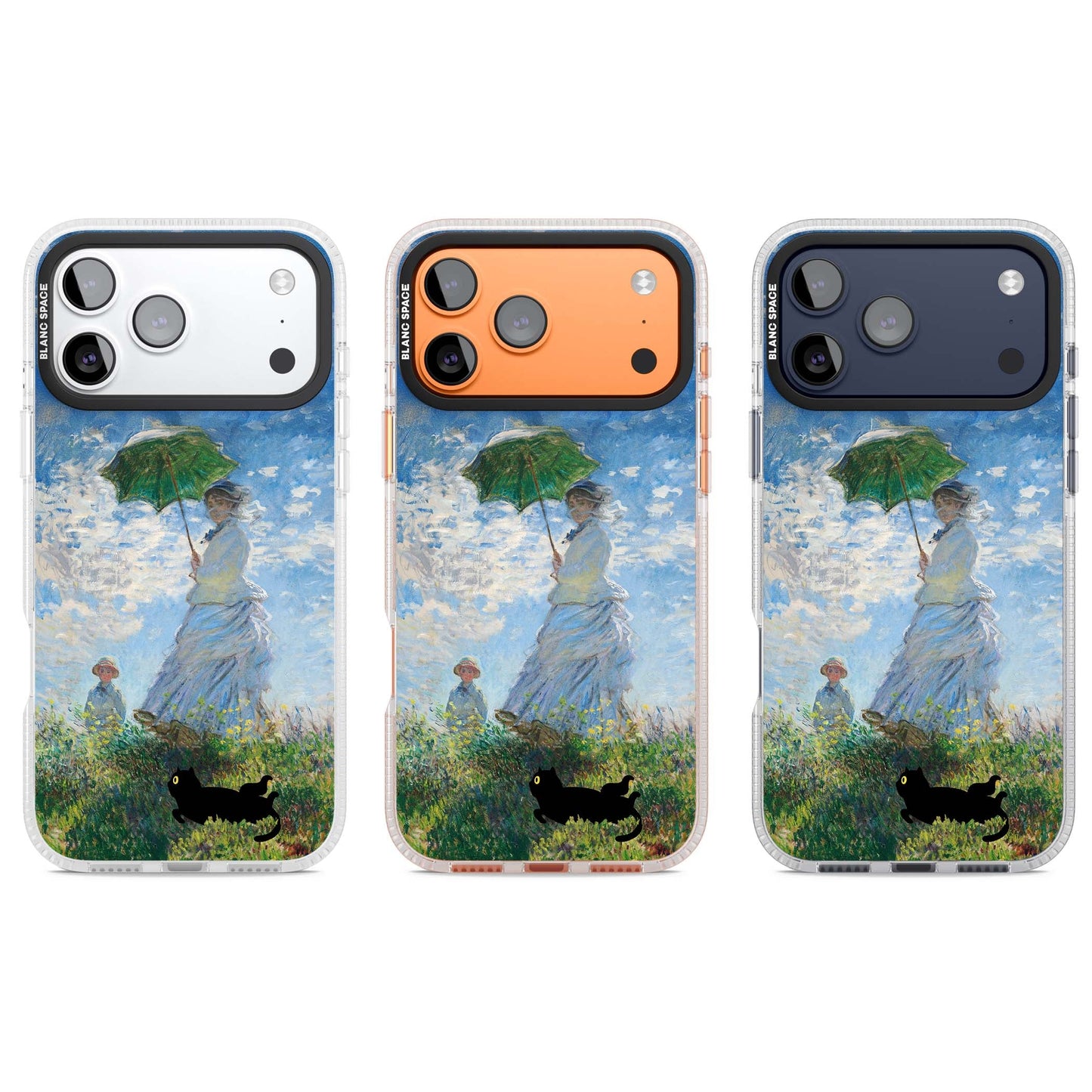 Cat with Monet's Parasol Lady