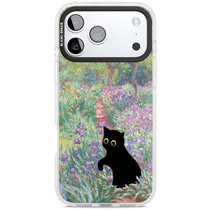 Cat in Monet's Giverny Garden