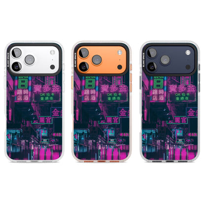 Bande nocturne au néon