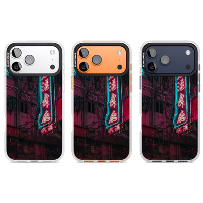 Neon-Kanji-Stadtbild