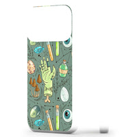 Motif expérimental de dessin animé pour Halloween