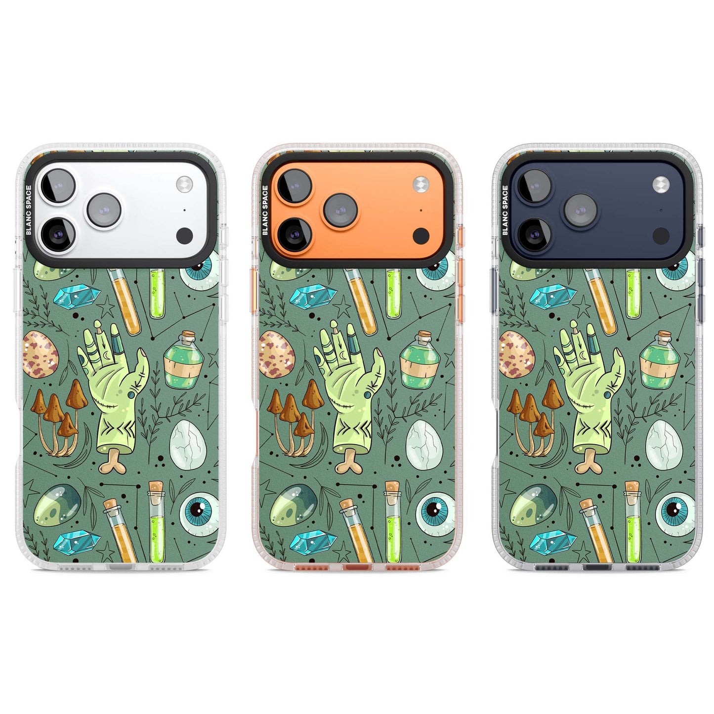 Motif expérimental de dessin animé pour Halloween