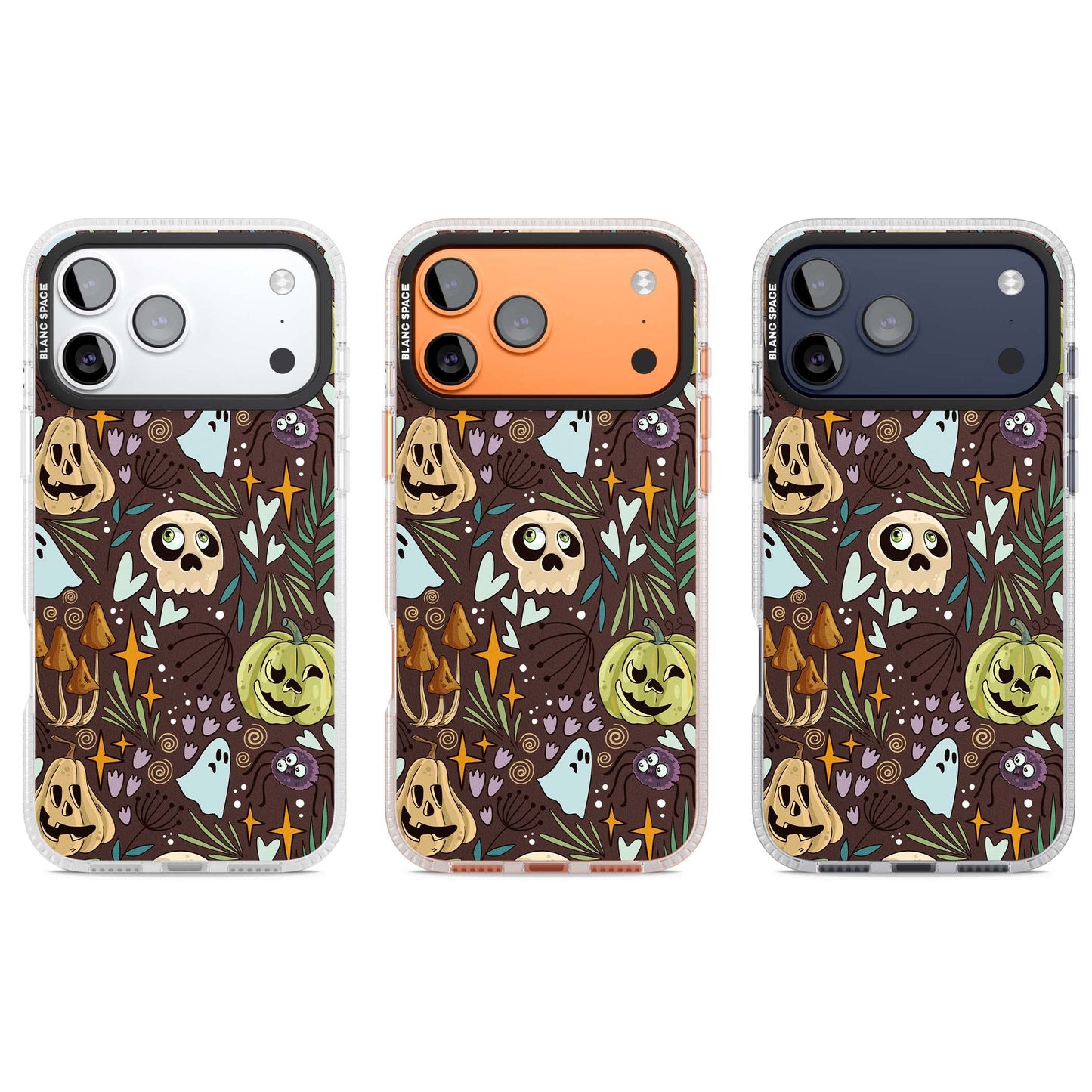 Goblincore Cartoon Halloween Pattern