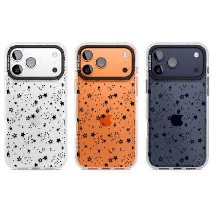 Schwarzer Sterngesprenkel