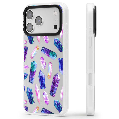 Iridescent Prism Crystals