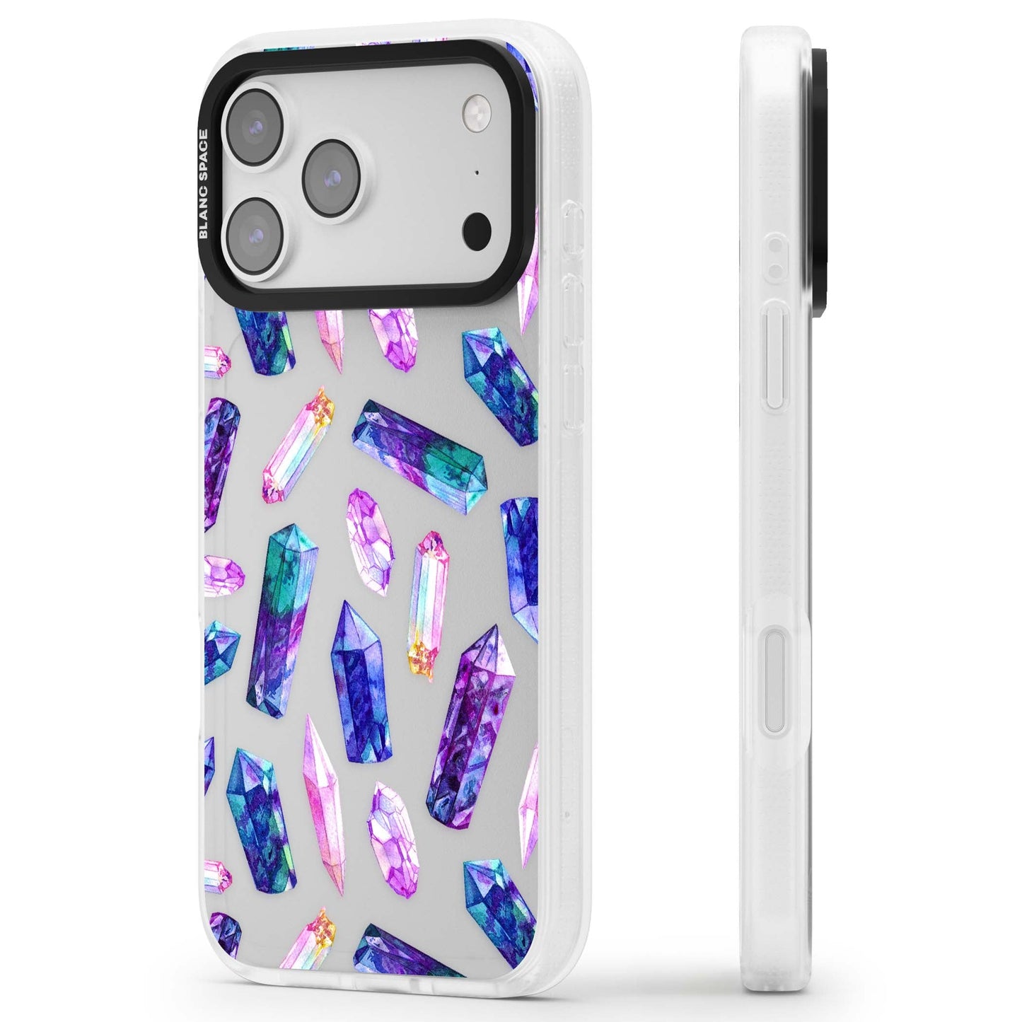 Iridescent Prism Crystals