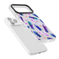 Iridescent Prism Crystals