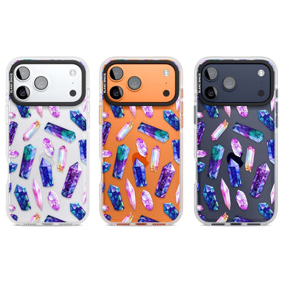 Iridescent Prism Crystals