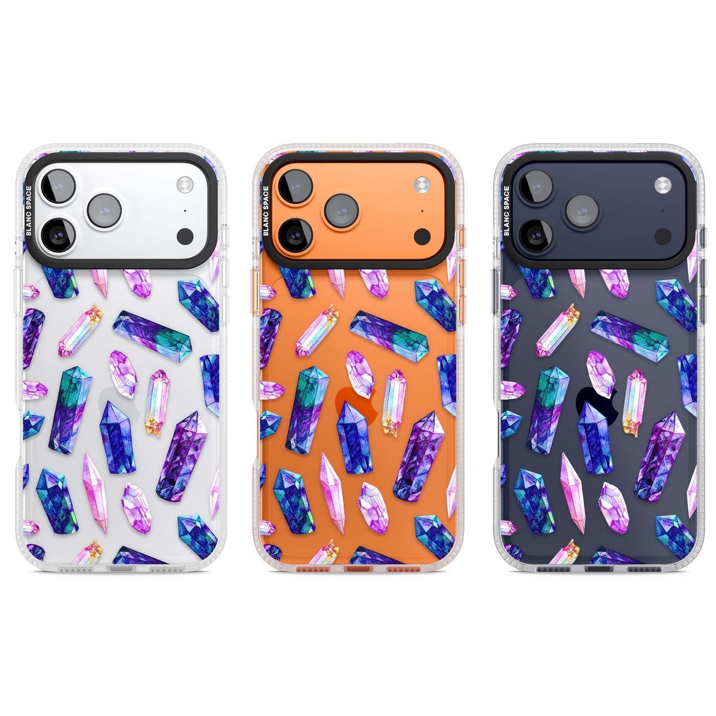 Iridescent Prism Crystals