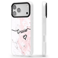 Personalised Pink Marble