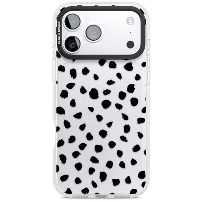 Black Dalmatian Polka Dot