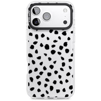 Black Dalmatian Polka Dot
