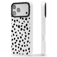 Black Dalmatian Polka Dot