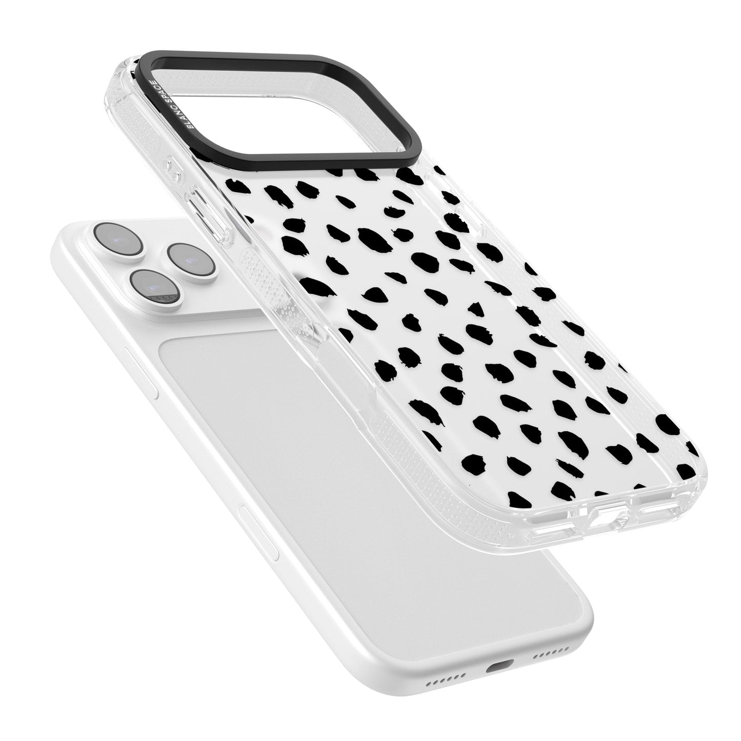 Black Dalmatian Polka Dot