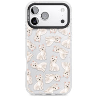 Motif de chien Westie