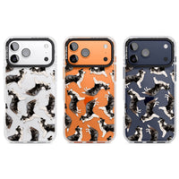 Border Collie Pattern Watercolour