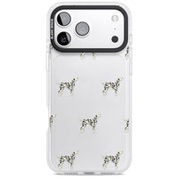 Motif de chien dalmatien