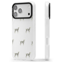 Motif de chien dalmatien