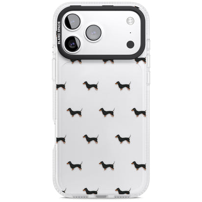 Dachshund Pattern Clear