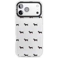 Dachshund Pattern Clear