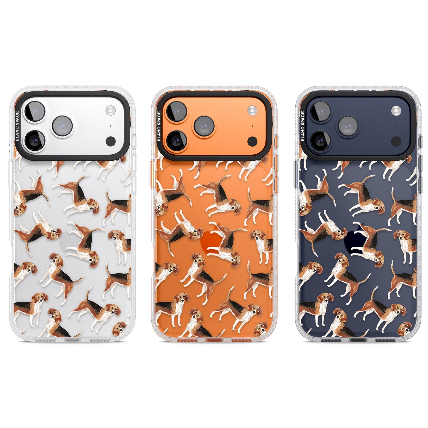 Beagle Watercolor Pattern