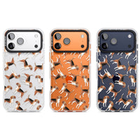 Beagle Watercolor Pattern