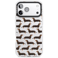 Dachshund Pattern Black Tan