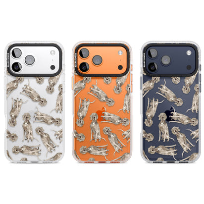 Weimaraner Watercolor Dog