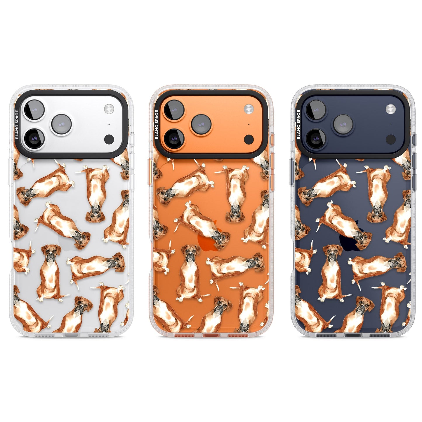 Boxer-Aquarell-Hundemuster