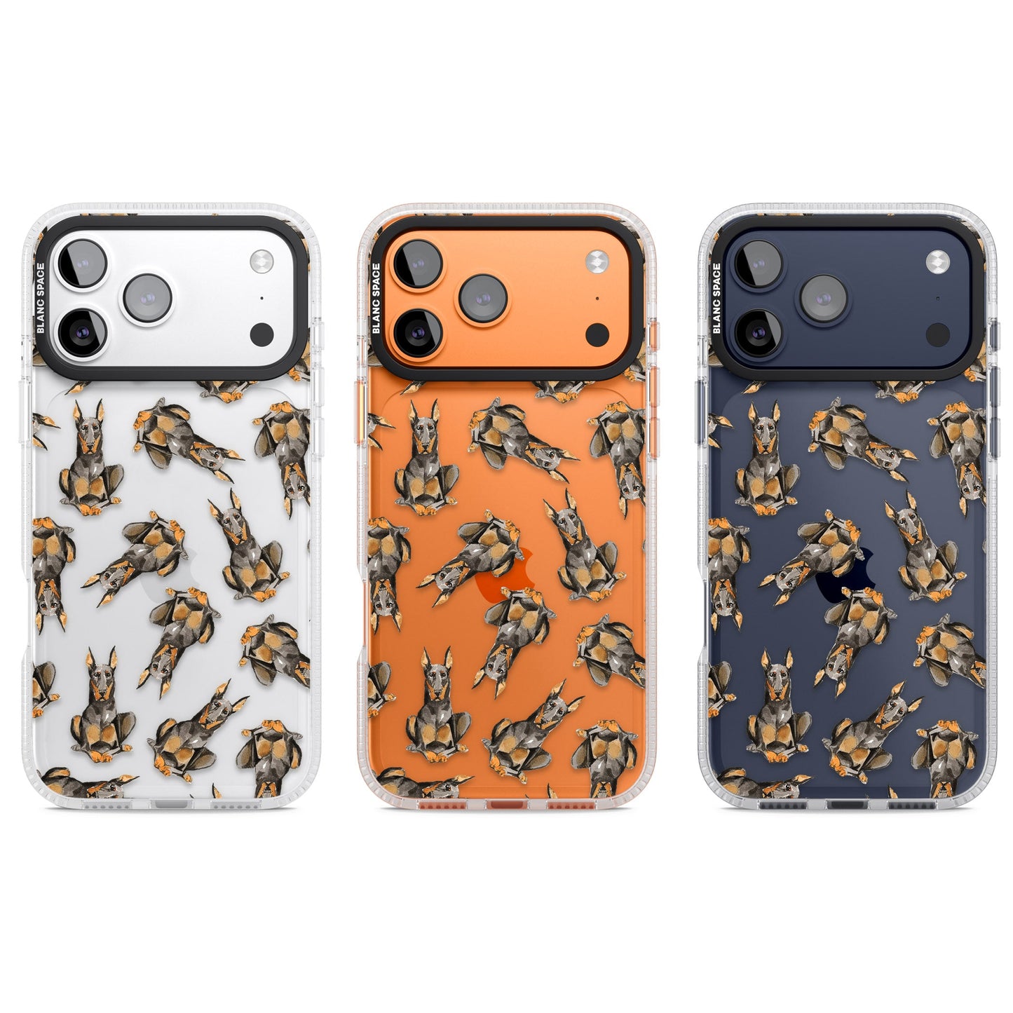 Doberman Watercolor Dog