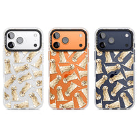 Motif aquarelle de Golden Retriever