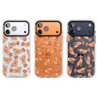 Hungarian Vizsla Watercolor Pattern