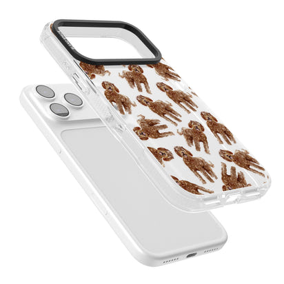 Labradoodle Brown Pattern