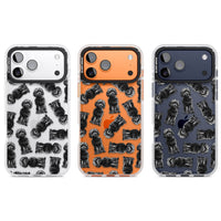 Black Cockapoo Watercolor