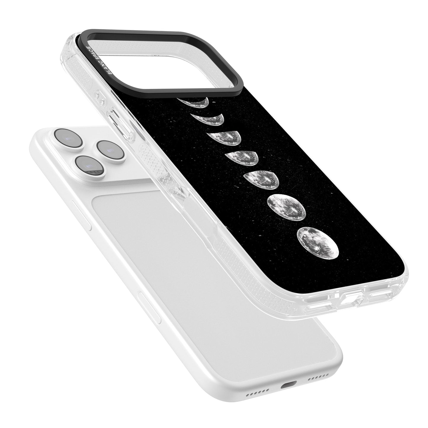 Light Watercolour Moons