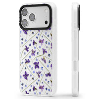 Pressed Violet Flower