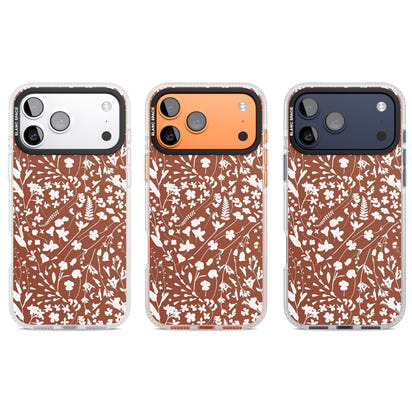 Bouquet de fleurs sauvages sur terre cuite