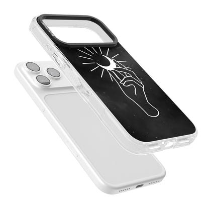 Hand Holding Celestial Moon