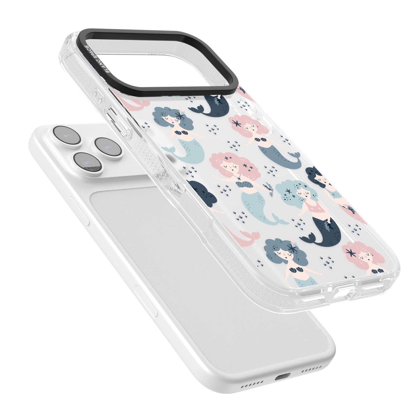 Pastellfarbene Meerjungfrauen