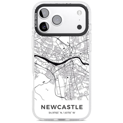 Stadtplan von Newcastle