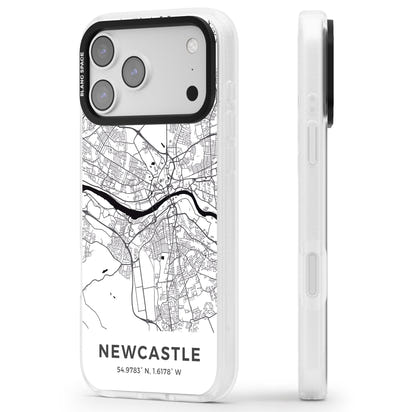 Stadtplan von Newcastle