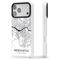 Stadtplan von Newcastle