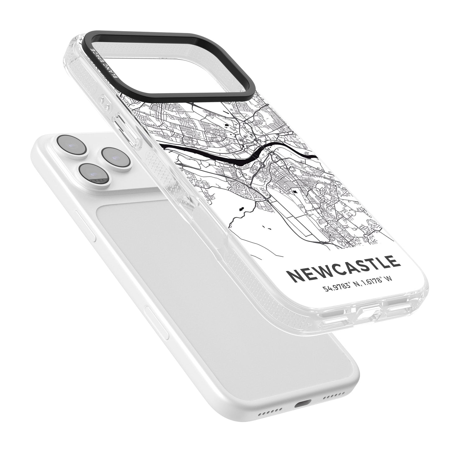 Stadtplan von Newcastle