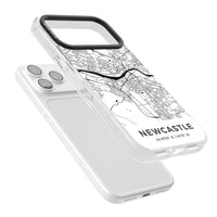 Stadtplan von Newcastle