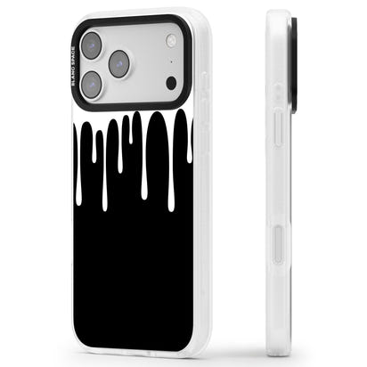 Melted Effect: White & Black