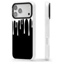 Melted Effect: White & Black